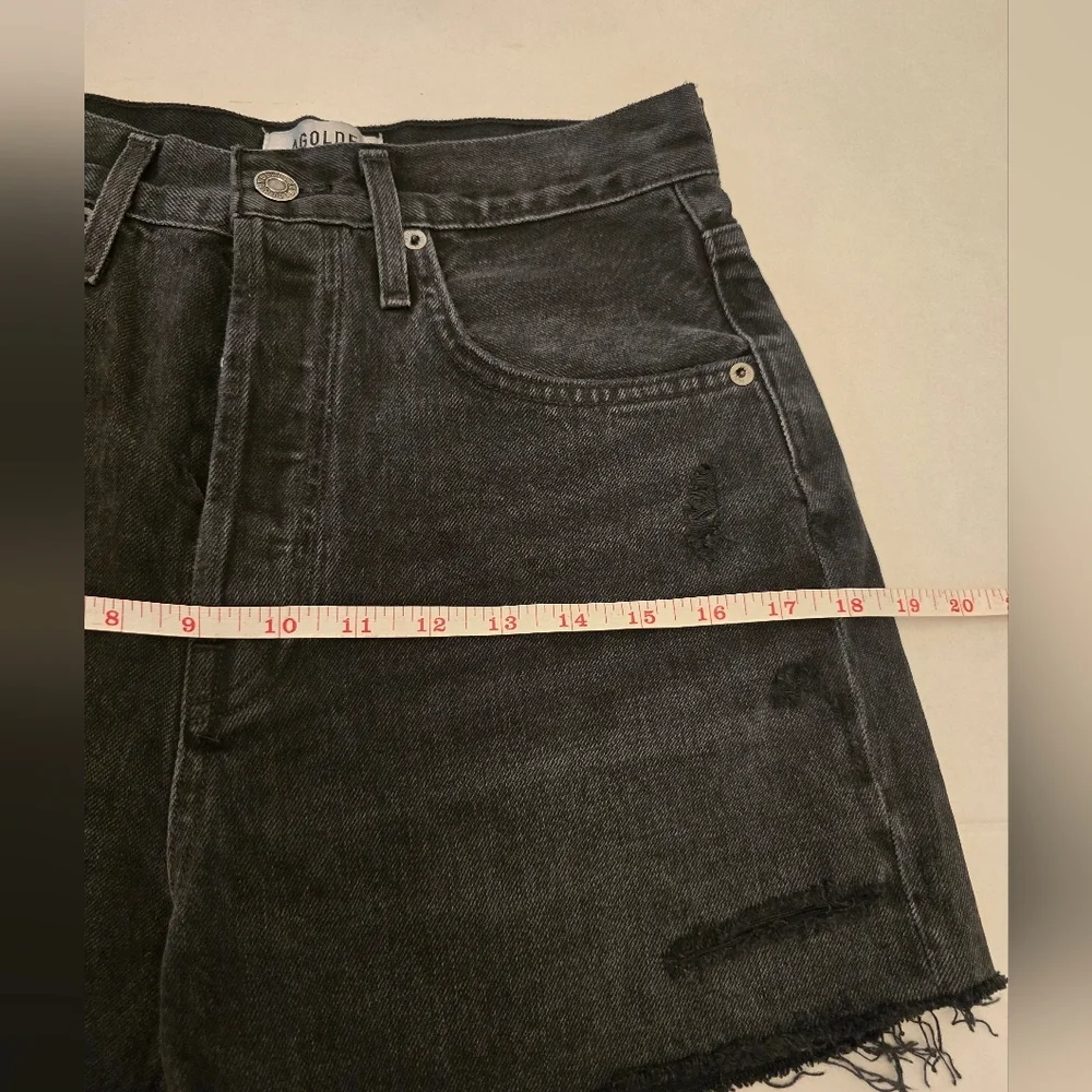 Agolde Riley Denim Shorts Vortex Size 26